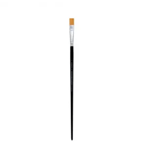 PINCEL SINTETICO DOURADO N.12 PRETO LONGO CHATO 01 UN